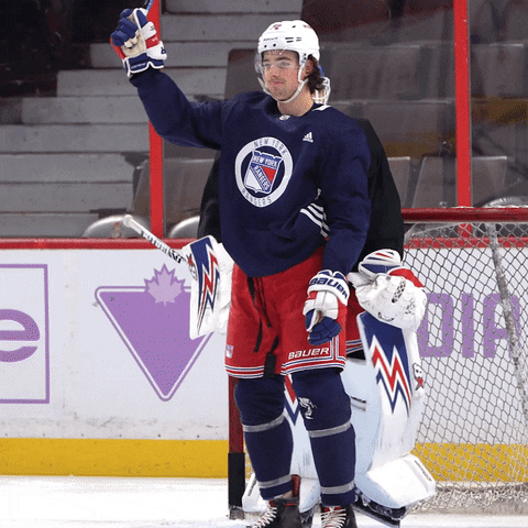 Hockey Yes GIF by New York Rangers