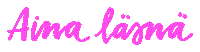 Aina Läsnä Sticker by Yle Radio Suomi