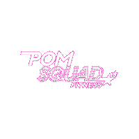 PomSquad pomsquad pomsquadfitness Sticker
