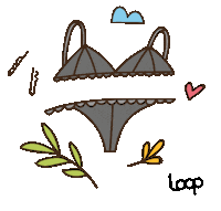 Underwear Love Sticker by Her Loop