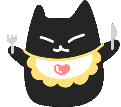 Hungry Eating Sticker