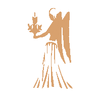 Moon Earth Sticker by Lori Haberkorn