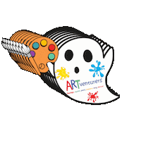 Halloween Ghost Sticker by ARTventurers