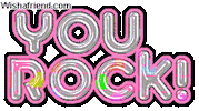 you rock STICKER