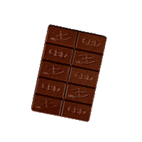 Chocolate Eating Sticker by Bhang