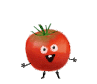 Vegetable バイバイ Sticker