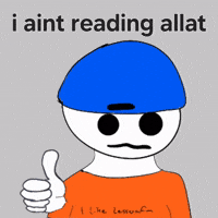Reading I Aint GIF
