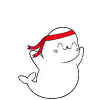 Happy Fun Sticker by Sappy Seals Community