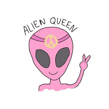 alien STICKER by imoji