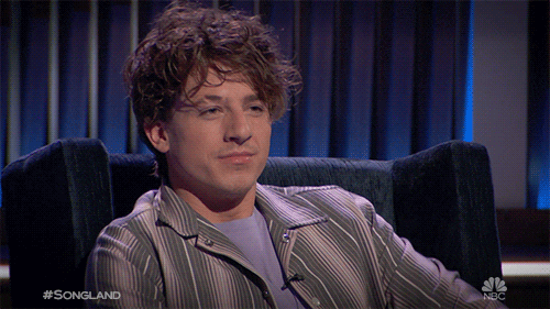 Charlie Puth Thinking GIF by NBC