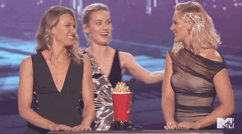 brie larson mtv awards 2019 GIF by MTV Movie & TV Awards