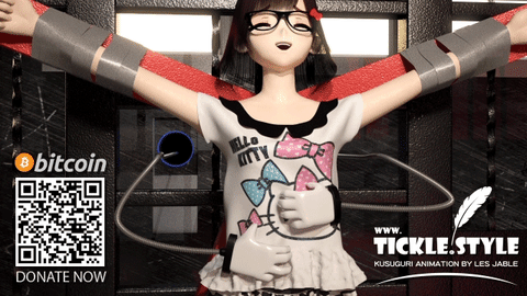 girl tickling GIF