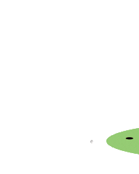 VisitRanchoMirage golfing golfer hole in one golf cart Sticker