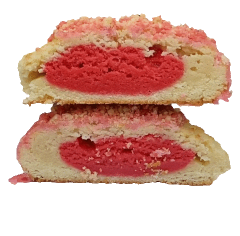 Strawberry Shortcake Dessert Sticker by Chip City Cookies