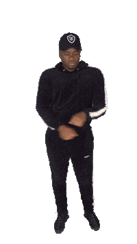 man don't dance Sticker by Big Shaq