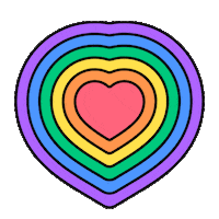 World Pride Hearts Sticker by L'Oréal USA