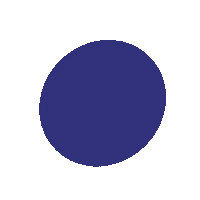 Nuit Rond Sticker by Letablierdechloe