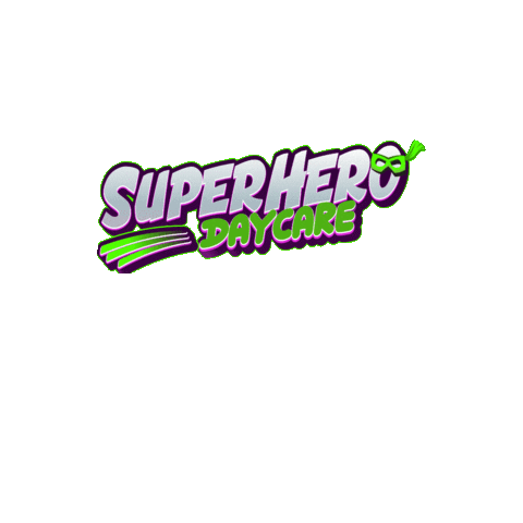 Superhero Daycare Sticker by Impound Comics