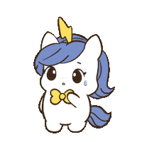 Sorry Sticker by Brave Unicorn