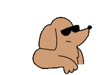 Sexy Dog Sticker