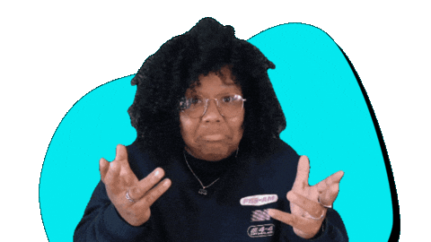 MamaDukeTV giphyupload lgbtq idk rapper Sticker