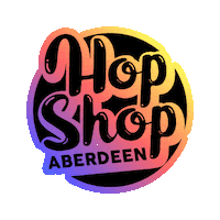 HopShopAberdeen craft beer hop shop aberdeen westhill service station westhillservicestation Sticker