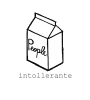 People Latte Sticker by DUE T-SHIRT