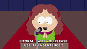 flirty speaking GIF by South Park 