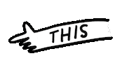 Arrow Hand Sticker