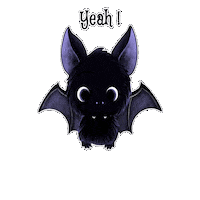 Excited Super Cool Sticker