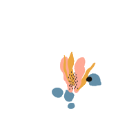 Art Flower Sticker by Koku Factory