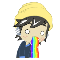 Gay Pride Rainbow Sticker by funk