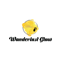 Wanderlustglow glow tan wanderlust spraytan Sticker