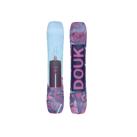 Snowboard Sticker by Douk Snow