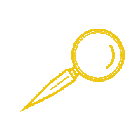 Dagger Magnifying Glass Sticker by Knives Out