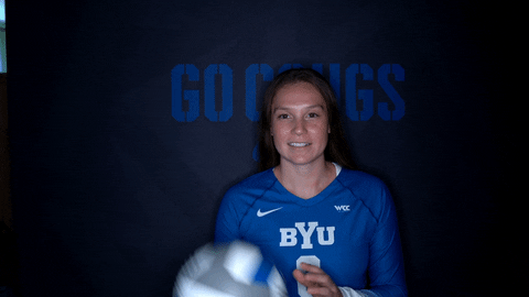 Sport Wow GIF by BYU Cougars