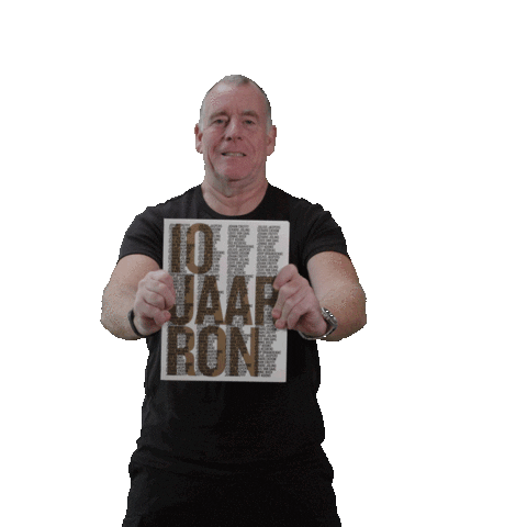 10Jaar Sticker by Ron Blaauw