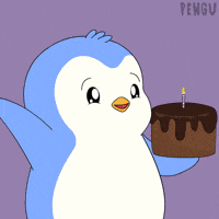 Happy Birthday Penguin GIF by Pudgy Penguins