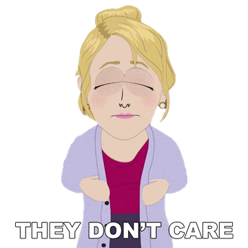Strong Woman They Dont Care Sticker by South Park