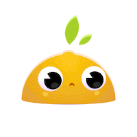 LayerLemonade thinking motion lemon lemonade Sticker