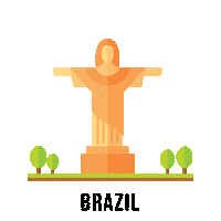lescostumes world international mondo monument Sticker