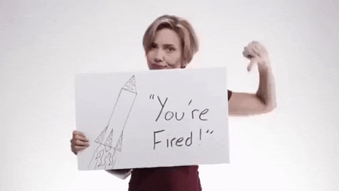 Scarlett Johansson Thumbs Down GIF by Election 2016