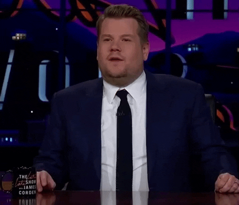 james corden what GIF by The Late Late Show with James Corden