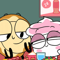 buzzfeedanimation love wink bae eyebrows GIF