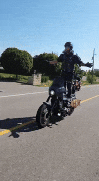 Hells Angels Bike GIF by Concrete Surfers Motorcycle Dudes - CSMD