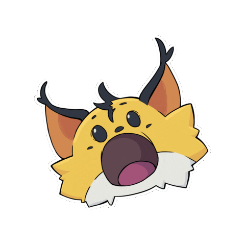Scared Scream Sticker