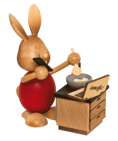 Hase Sticker by Kuhnert