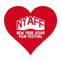 NYAFF_OFFICIAL love heart film festival Sticker