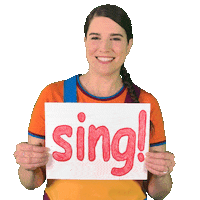 Caities Classroom Sing Sticker by Super Simple
