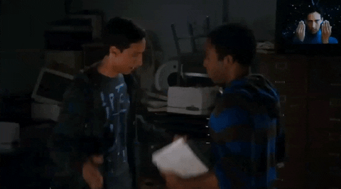 high five donald glover GIF by CraveTV